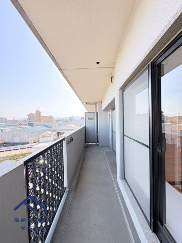 クローバーマンション空港東2のバルコニー