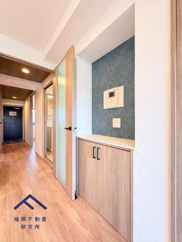 クローバーマンション空港東2の玄関