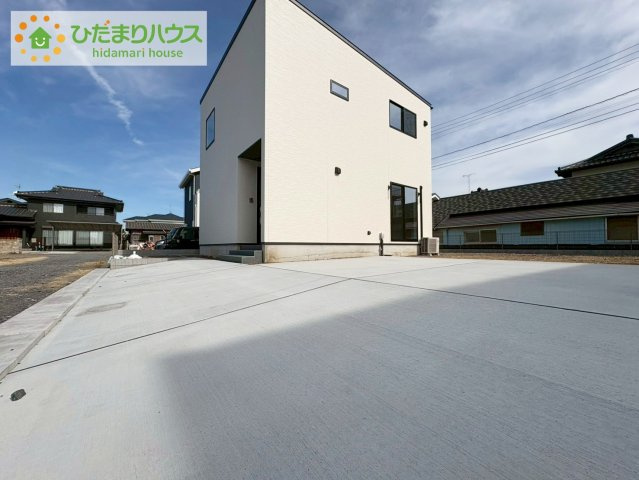 日立市河原子町2丁目　新築戸建　1号棟の駐車場|マイホームなら駐車場代がかかりません。しかも、自宅の駐車場で洗車ができます！今までコイン洗車に行っていた手間も省けて、節約にもつながります(^^♪