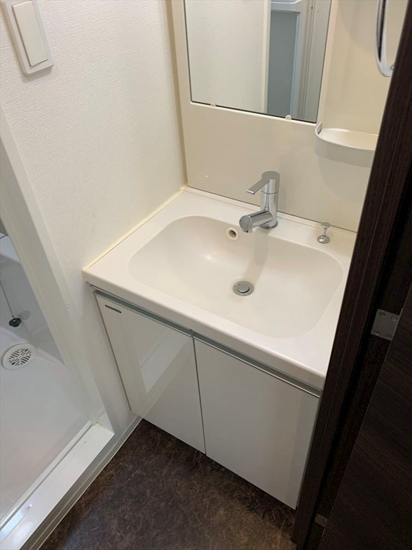 ライフガーデン西日暮里の独立洗面台