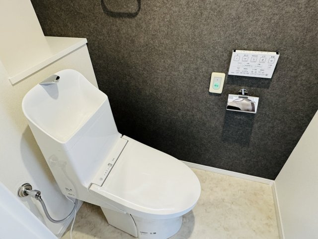 ビュータワー八王子のトイレ|～新規交換済、暖房温水洗浄機能付きトイレ　冬場は特に嬉しい機能ですね～