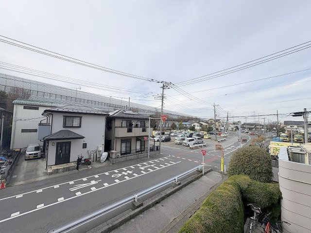 藤和シティシティコープ三郷の展望|バルコニーからの眺めです