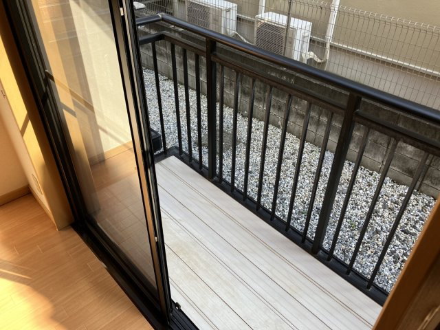 ハイツワールドのバルコニー|他室参考写真