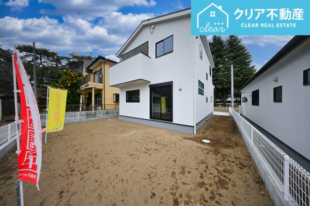 【庭】 | 館林第3西高根町　リーブルガーデン　全2棟 | 広々としたお庭でバーベキューやガーデニングも楽しめます♪