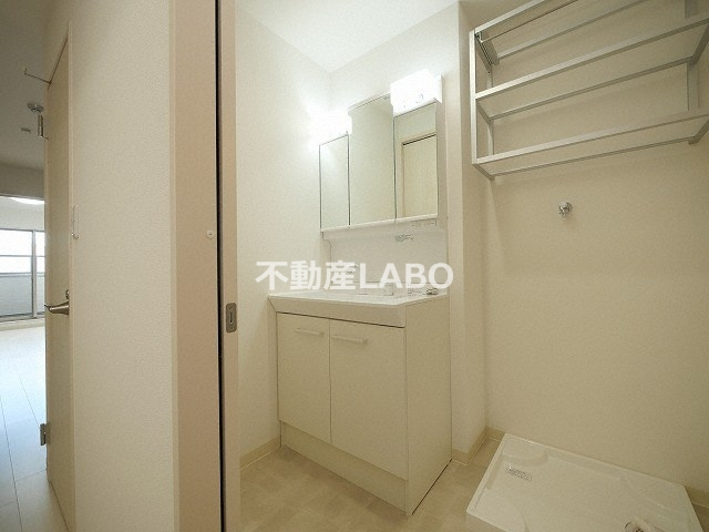 クリエオーレ長吉川辺の洗面所