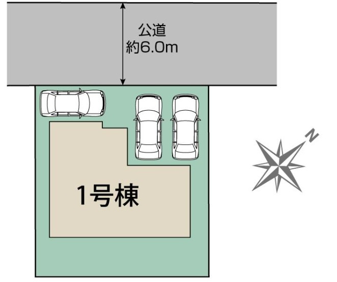 千葉市花見川区み春野３丁目の区画図
