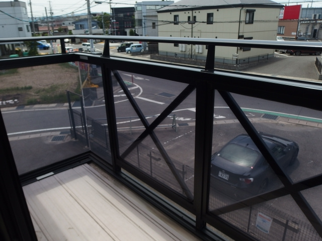 ファミール天白のバルコニー