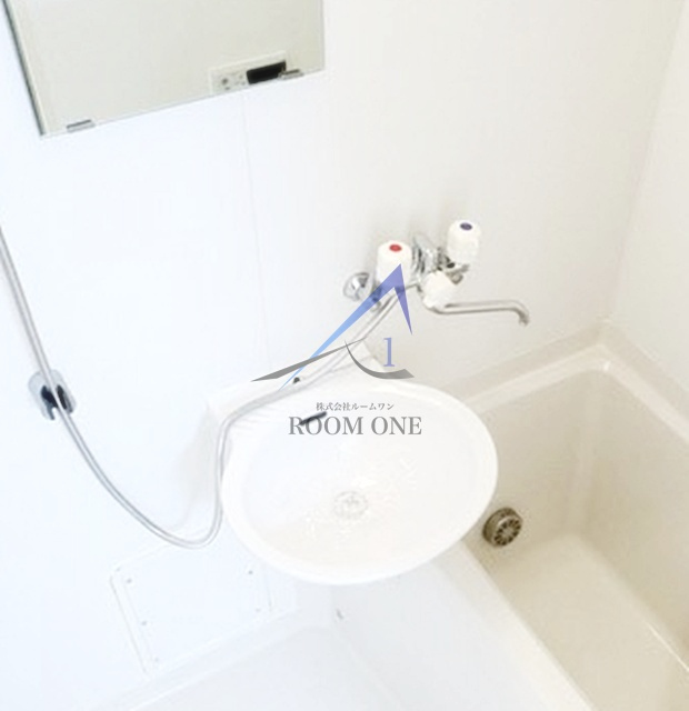 グランデ川崎の洗面所|洗面台です。