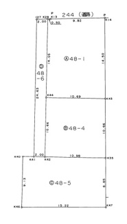 【土地図】 | 西宮市仁川町3丁目　売り土地