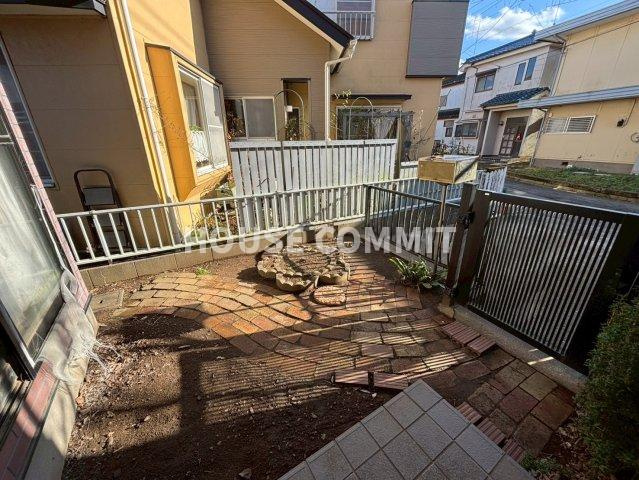 中古戸建ての庭