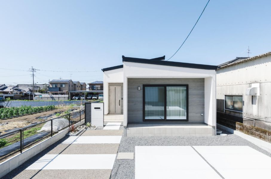 都城市上長飯町の新築一戸建の外観