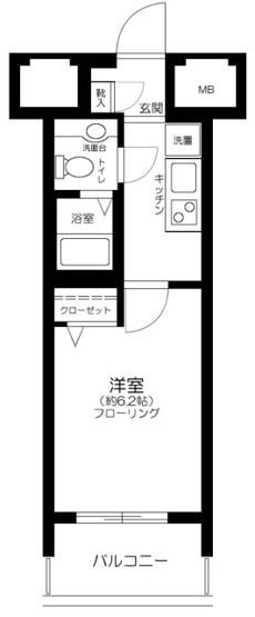 【間取り】 | ステージグランデ新高円寺