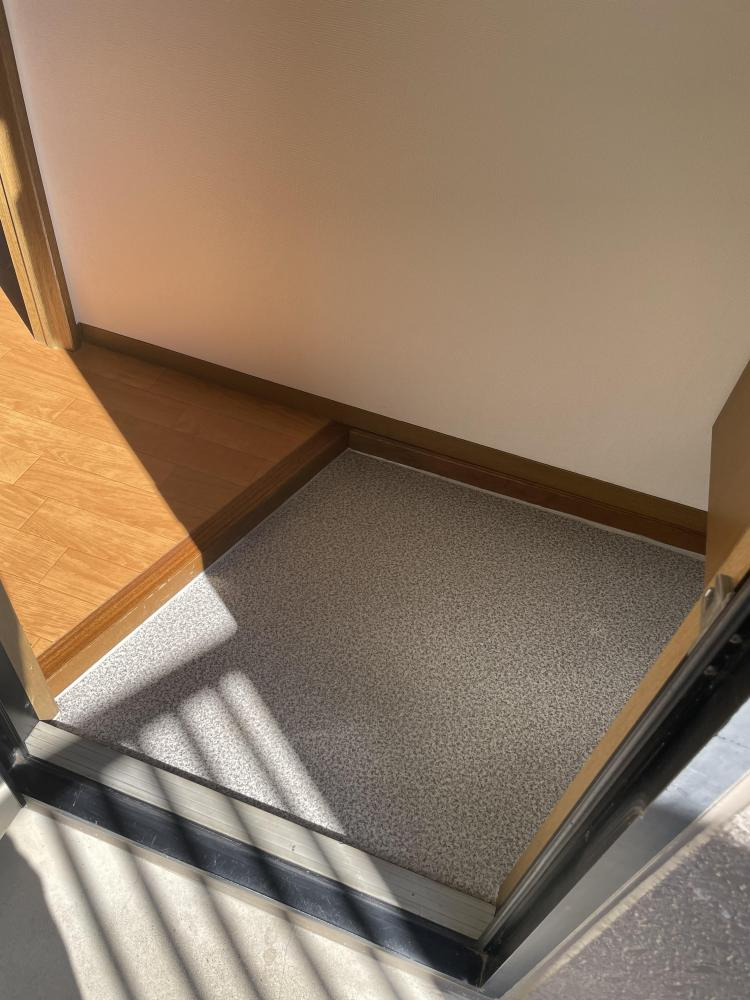 セベルハイツB棟の玄関