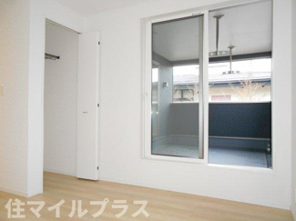 【洋室】 | 本宮市本宮新築一戸建て4棟 | 個人の部屋や寝室として使える洋室です