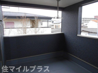 【バルコニー】 | 本宮市本宮新築一戸建て4棟 | バルコニーからの眺めを楽しみながら食事をしませんか