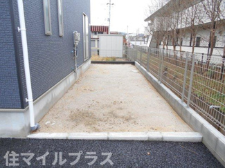 【庭】 | 本宮市本宮新築一戸建て4棟 | お庭も活用できます