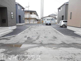 【前面道路含む現地写真】 | 本宮市本宮新築一戸建て4棟 | 前面道路含む現地写真です