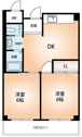 【間取り】 | 南西角部屋・Ｒ７年１２月室内改装済