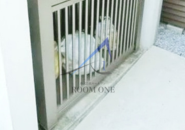 ルナビアンカのその他共用部分|敷地内ゴミ置き場です。