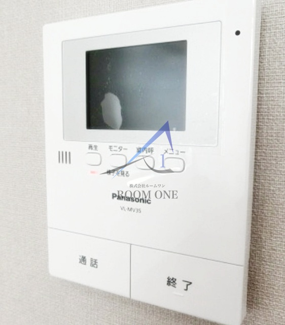 ルナビアンカのセキュリティ|モニター付きインターホンです。