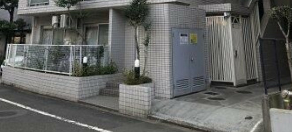 パレヴェール文京のエントランス