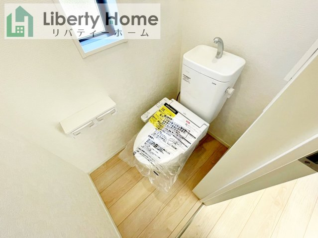 つくば市森の里第6　新築戸建のトイレ