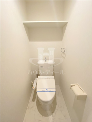 【トイレ】 | コンフォール浮間舟渡 | 清潔感のあるトイレです