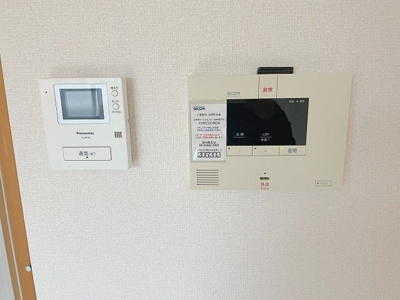 【セキュリティ】 | クローバーハイツ | セコム完備で安心ですね