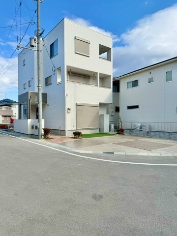 守山市焔魔堂町　新築戸建ての外観