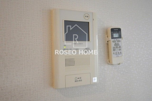 大拓ハイツ22のセキュリティ|同マンション別部屋：参考写真