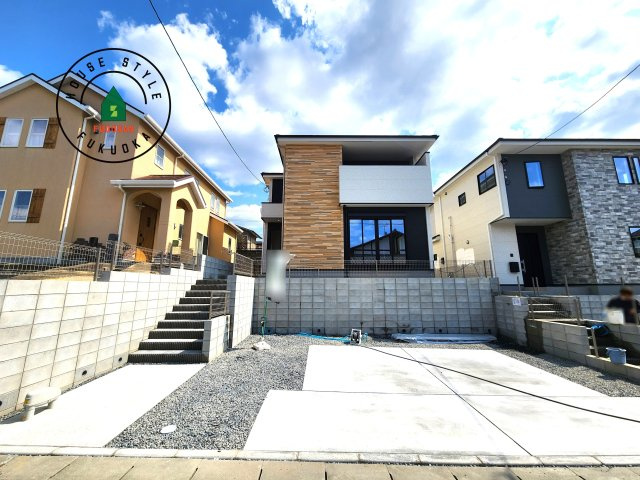 大野城市南ヶ丘2丁目第3-2棟（1号棟）の外観|デザイン性のある外観です。