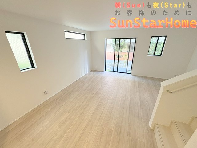 【サンスターホーム】青梅市河辺町　駅近　新築の居間・リビング
