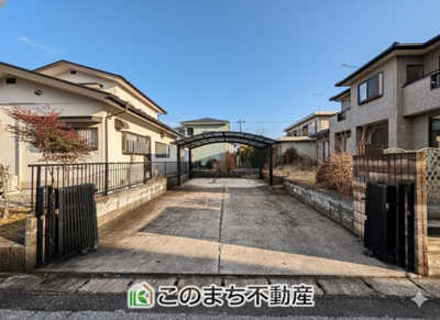 【駐車場】 | 日光市猪倉中古戸建 | カースペースは4台駐車可能でございます！