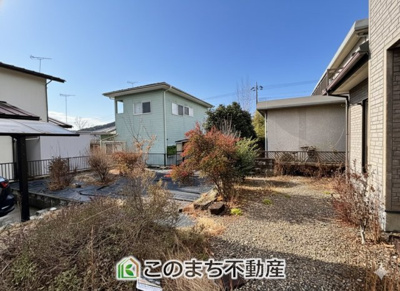 【庭】 | 日光市猪倉中古戸建 | 大きなお庭でご家族や友人を招いてＢＢＱもできますね！お子様の水遊びにもぴったりです☆