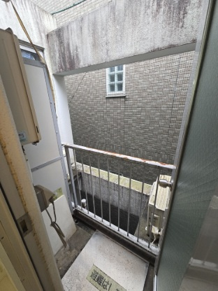 シティファースト四条西洞院のバルコニー|南向きバルコニーです