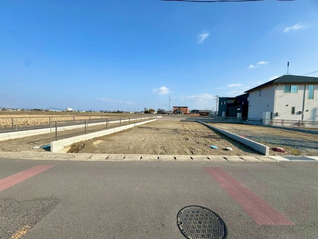 野洲市六条3号地　建築条件無し売土地の外観