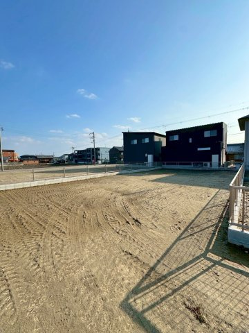 野洲市六条4号地　建築条件無し売土地の外観