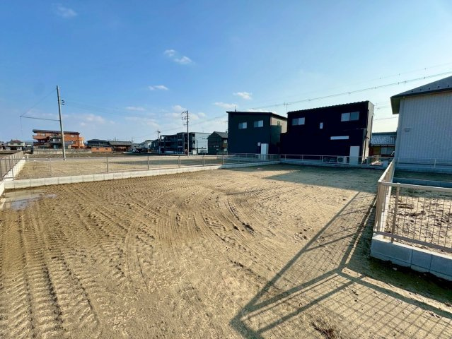 野洲市六条4号地　建築条件無し売土地の外観