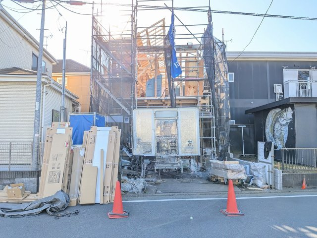 八王子市　中野町　新築一戸建ての外観|～長期優良住宅認定　並列2台駐車可能　スーパー・コンビニ・ドラッグストア徒歩10分圏内～
