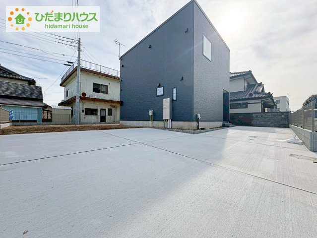日立市河原子町2丁目　新築戸建　2号棟の駐車場|マイホームなら駐車場代がかかりません。しかも、自宅の駐車場で洗車ができます！今までコイン洗車に行っていた手間も省けて、節約にもつながります(^^♪