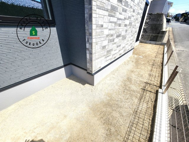 大野城市南ヶ丘2丁目第3-2棟（2号棟）の庭|お庭で自由な時間を過ごせます。