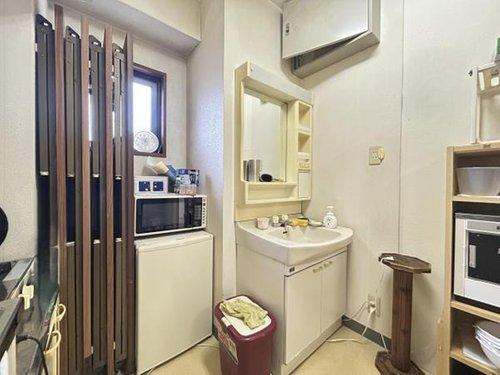 ラ・ベール（売店舗）のキッチン|洗面化粧台