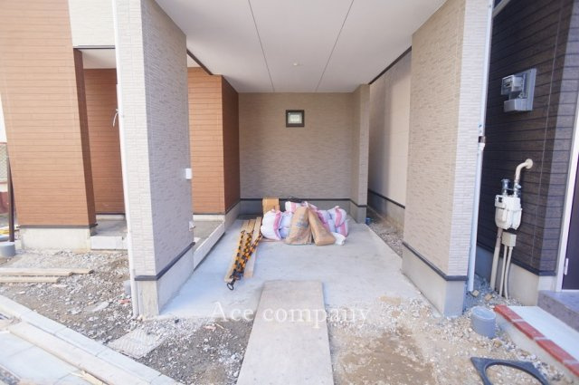 【前面道路含む現地写真】 | 東大阪市岩田町1丁目　【G号地】 | 【前面道路：幅員約3.8ｍ】