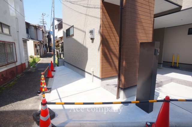 【外観】 | 東大阪市岩田町1丁目　【G号地】 | 角地☆駐輪スペースあります♪宅配ボックス完備☆