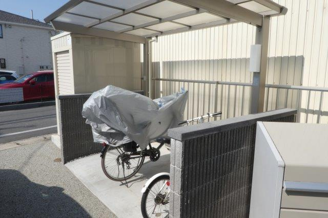 アトリエールⅡのその他共用部分|自転車置き場