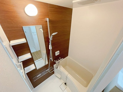 【浴室】 | パティオス豊里館 | 日々の暮らしに欠かせないお風呂です