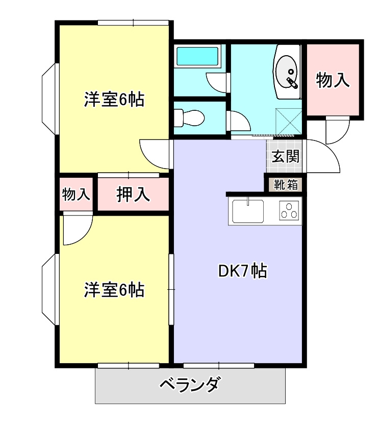 エクセル赤堀の間取り