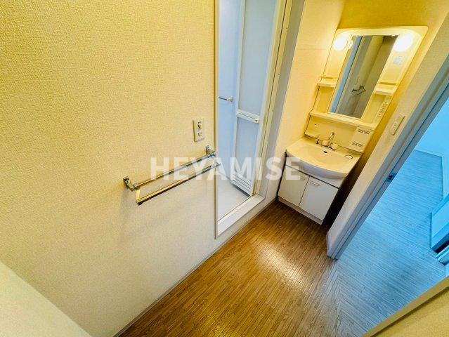 ヴィラ清泉A棟の洗面所