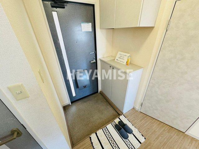 ヴィラ清泉A棟の玄関