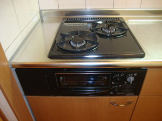 【キッチン】 | グレイス・ワン | コンロ付
